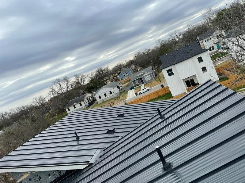 Standing seam metal roof panels with vents for Skylight Repair in Rupert